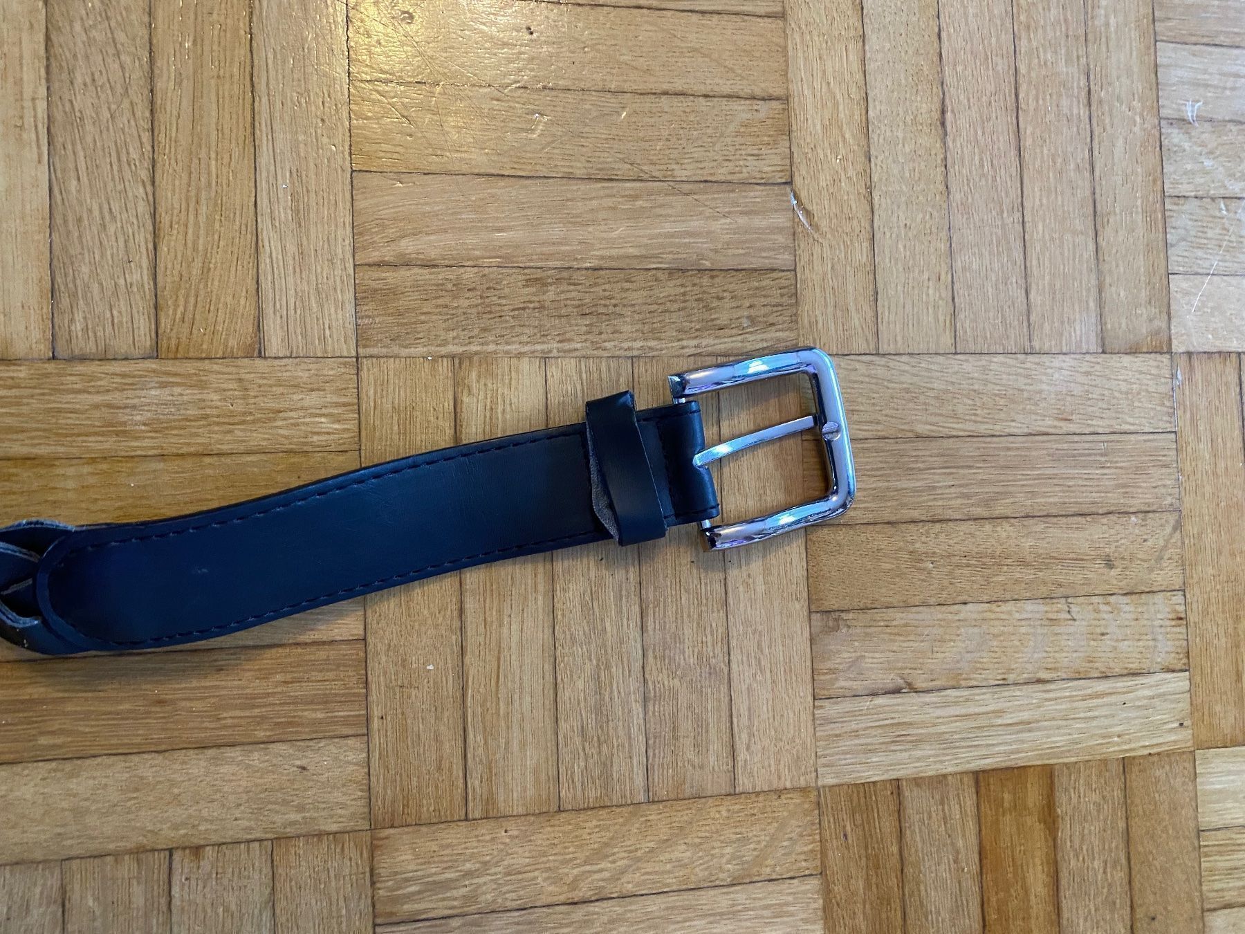 Cinture: Gürtel schwarz geflochten 90 cm – Usato da Emmen venduto da Aribini 3