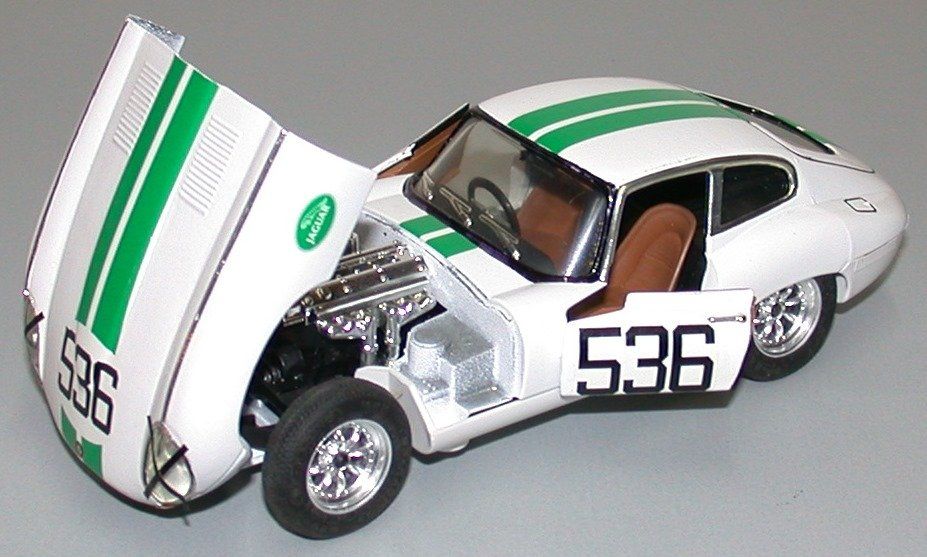 Jaguar Modellini d'auto: Jaguar E-Type (XK-E) Competition Coupé, UNIKAT 1:24 – Nuovo (secondo la descrizione) da Ortschwaben venduto da usmodels 4