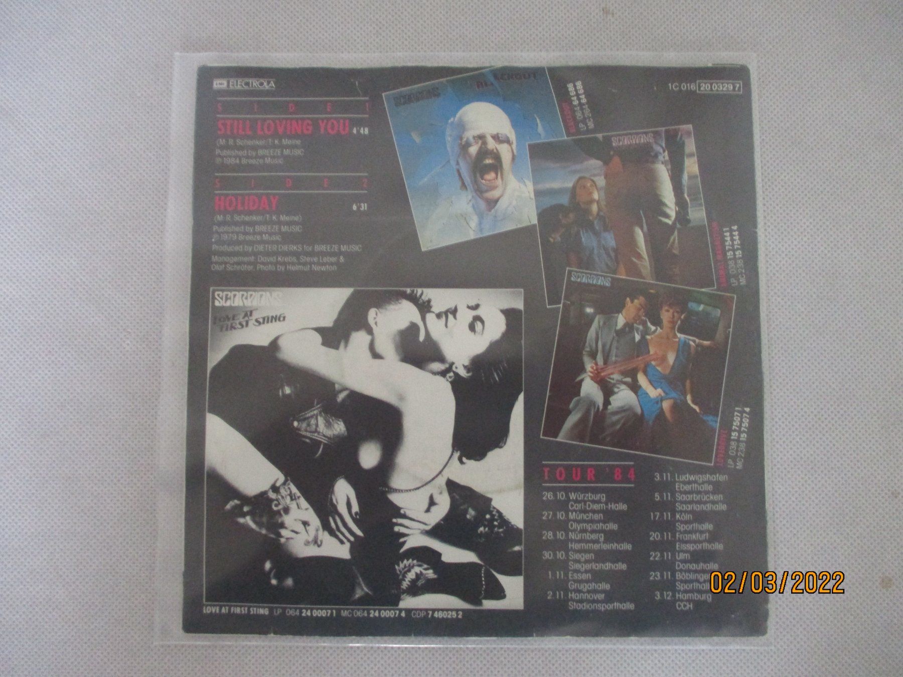 Dischi in vinile: Scorpions – Still Loving You – Usato da Liestal venduto da Disc-Point 1
