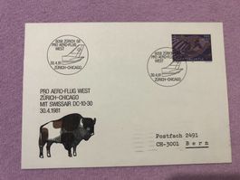 Zürich FDC 30.4.81