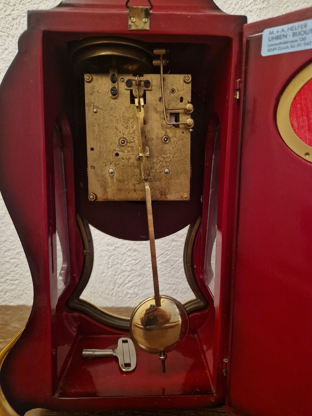 Uhren: Pendule Du Château handbemalt – Gebraucht aus Ottenbach von Frido17 3