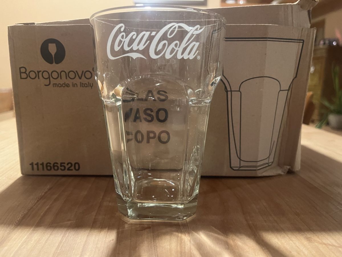 Coca-Cola Bicchieri: 6x5dl Retro Coca Cola Gläser – Nuovo e nell'imballaggio originale da Dittingen venduto da Reh77 3