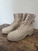 Stiefel Bench Schnürstiefel beige Grösse 39