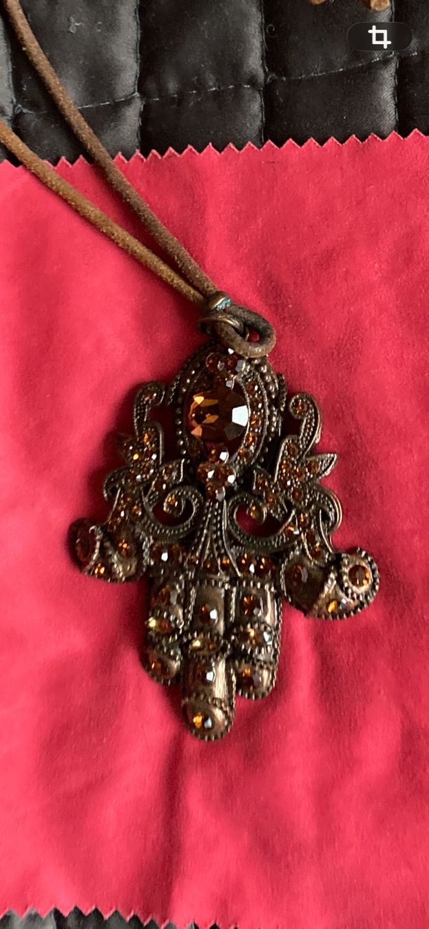 Catenine: Collier pendentif  avec pierres – Nuovo (secondo la descrizione) da Geneve venduto da pat_p76n 7