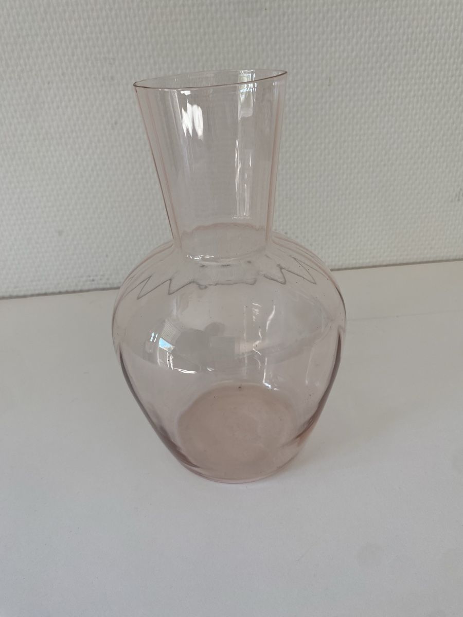 Caraffe: Antike Nachttischkaraffe - kristall - rosa – Usato da Dübendorf venduto da Montclair 1