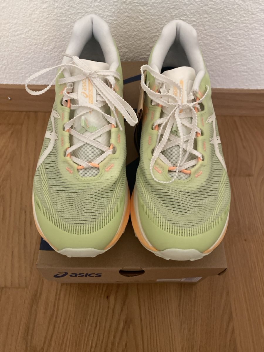 Asics Scarpe da uomo: Asics Fujispeed 4 Lime Green/Cream  – Nuovo e nell'imballaggio originale da Bern venduto da jan_pg2y