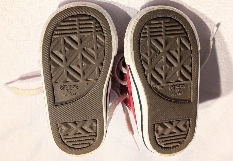 Converse Schuhe für Jungen: ROTE CONVERS ALL STARS Schuhe gr. 20 – Gebraucht aus Wängi von ABIZONE-86 3