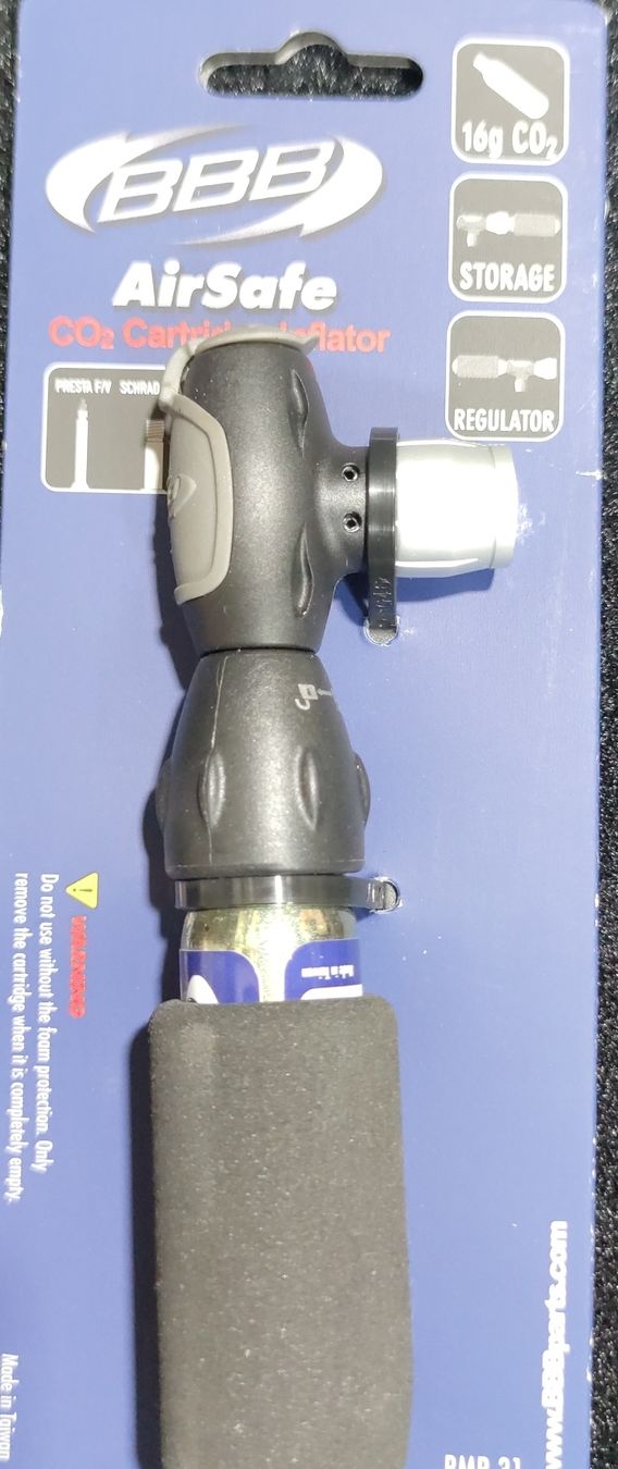 BBB Cycling Ersatzteile: BBB AirSafe CO2 Kartuschenpumpe neu – Neu (gemäss Beschreibung) aus Neuendorf von Dertovo