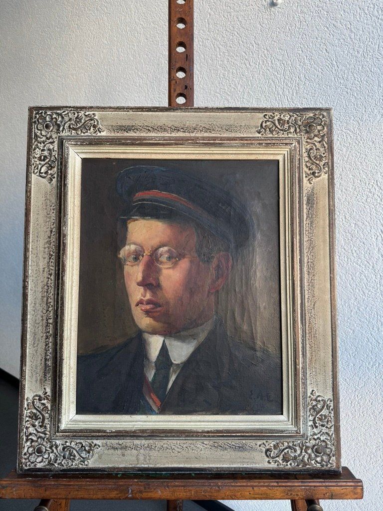Dipinti: Student Hubertus mit Brille – Usato da Murten venduto da Bodoni59