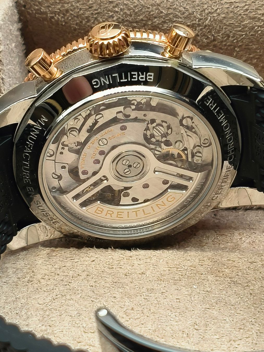 Breitling Orologi: Breitling – Nuovo e nell'imballaggio originale da La Chaux-de-Fonds venduto da curtitswisswatches 6