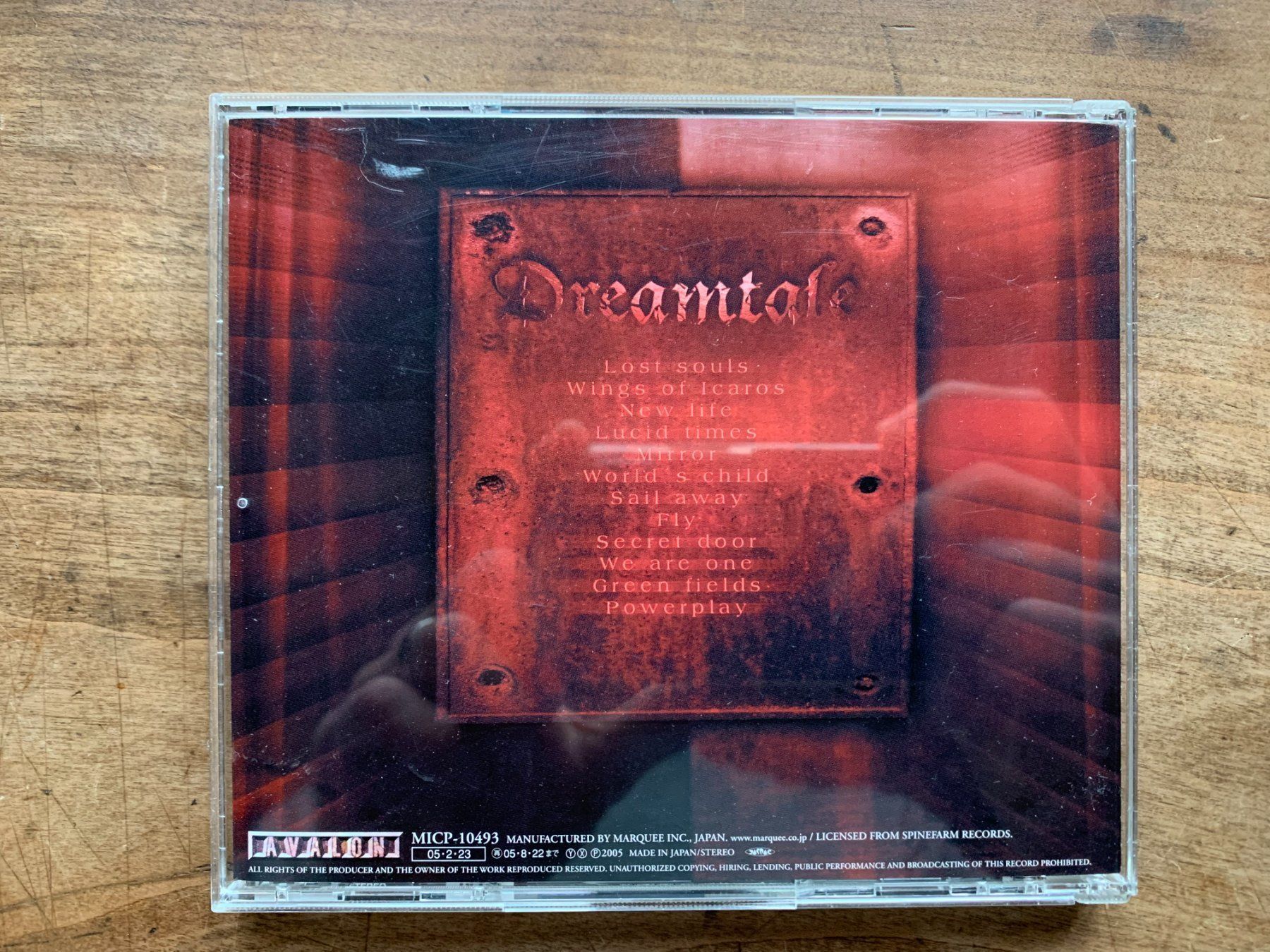 CD: Dreamtale Difference Heavy Metal Japan Version CD Power RAR – Usato da Willerzell venduto da Stoeff8l 1