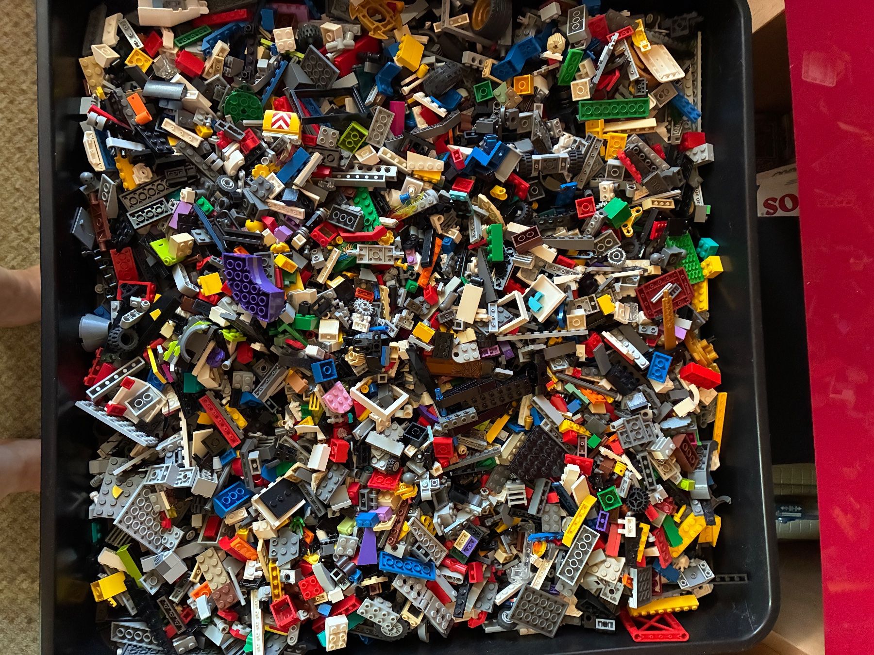 Lego Jeux de construction: LEGO Teile 4kg - Konvolut – D'occasion à Reigoldswil par Frog40