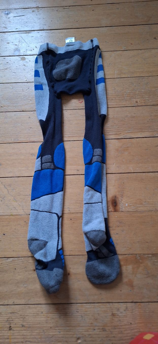 Sonstige Jungenkleidung: Funktionsstrumpfhose  blau grau Grösse 122/128 – Gebraucht aus Bern von _finnjagfe_ 1