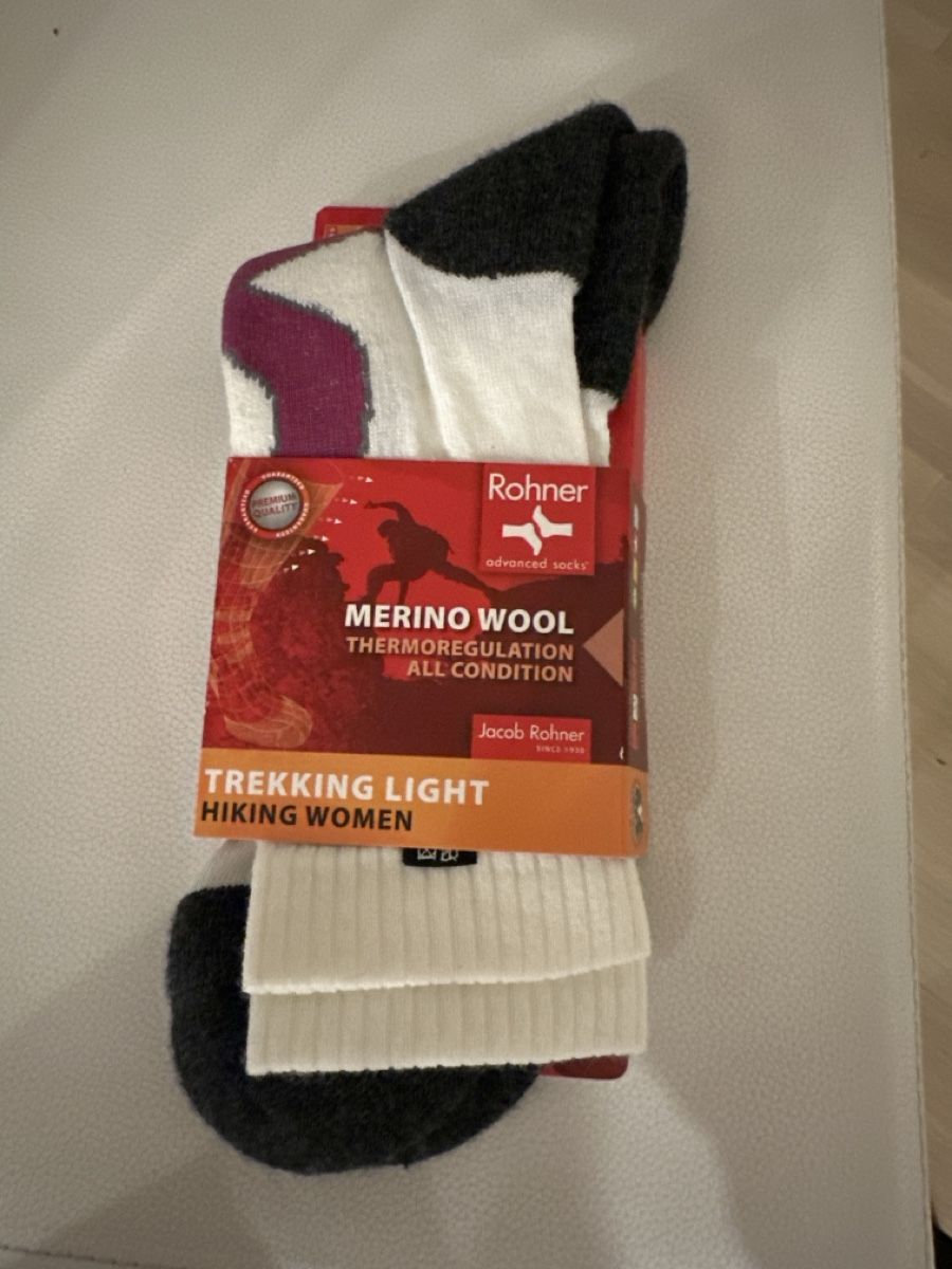 Rohner Calze: ROHNER Merino Wool Trekking Light Socken – Nuovo e nell'imballaggio originale da Dübendorf venduto da Bella1177