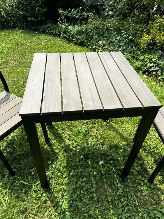 Ikea Gartentisch inkl. 2 Stühle gebraucht Kaufen auf Ricardo