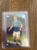 Figura Topps Kevin De Bruyne Napoli 114/250 numerata