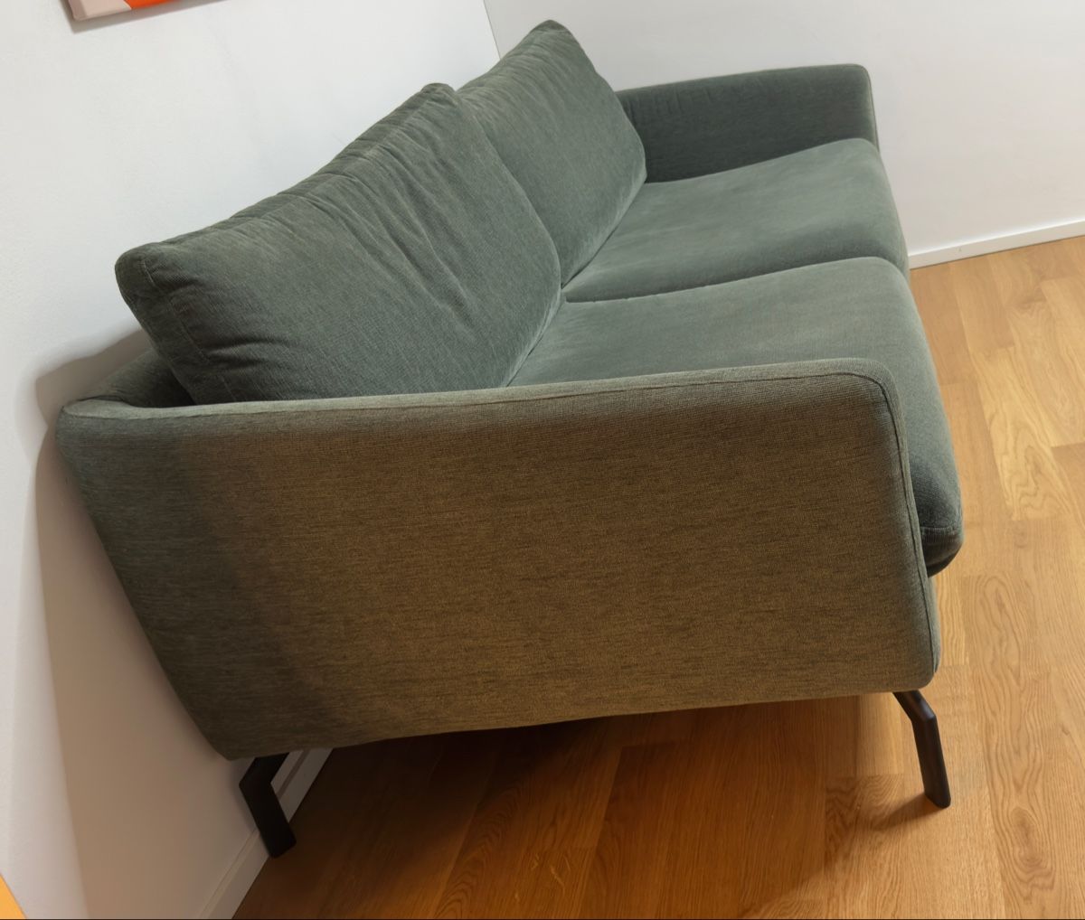 Livique Divani: 3er Sofa grün – Usato da Winterthur venduto da PhimC 1