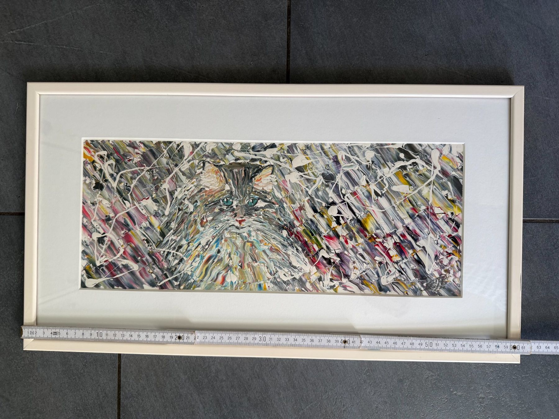 Dipinti: Gemälde  Katze  signiert  Baffi vom  4.8.2000 – Usato da Subingen venduto da ArtBead 6
