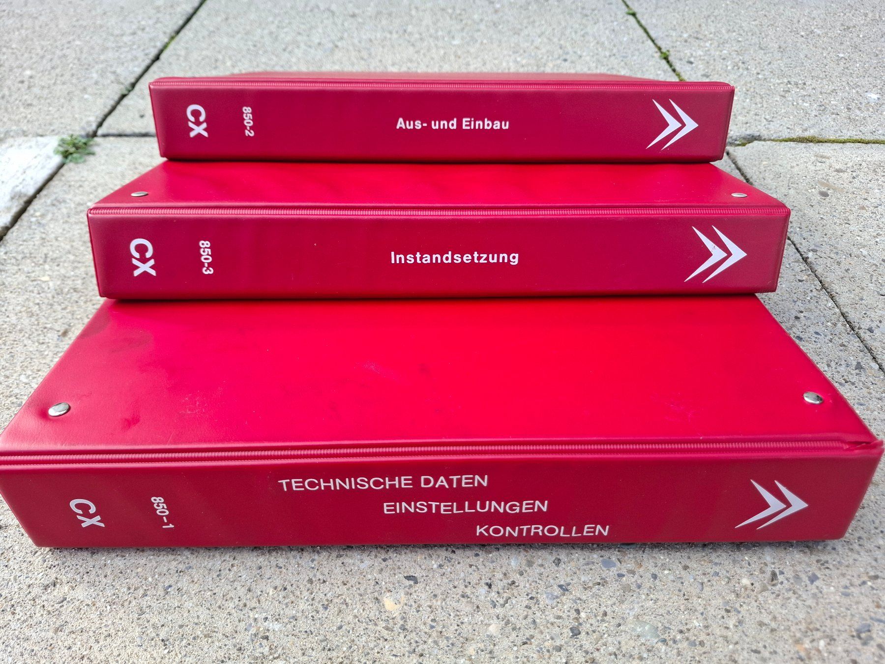 Citroën Automobili: Citröen CX Set Original-Servicehandbücher – Usato da Oberentfelden venduto da rde_9ngx
