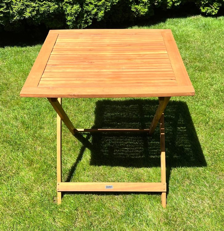 Gartentisch / Klapptisch aus Holz Kaufen auf Ricardo