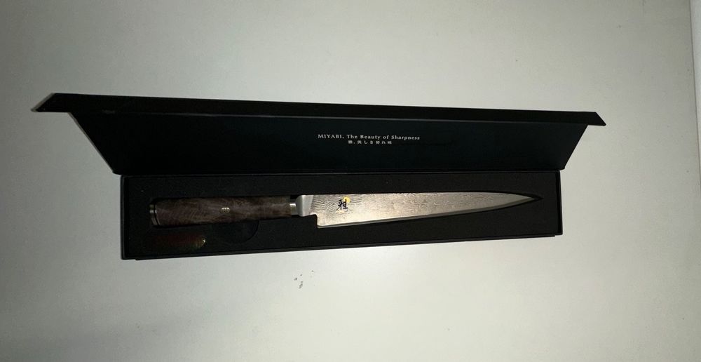 Miyabi Black 5000MCD67 Brotmesser – 24,1 Cm Handgefertigt In Japan Aus 133-lagigem Damaststahl