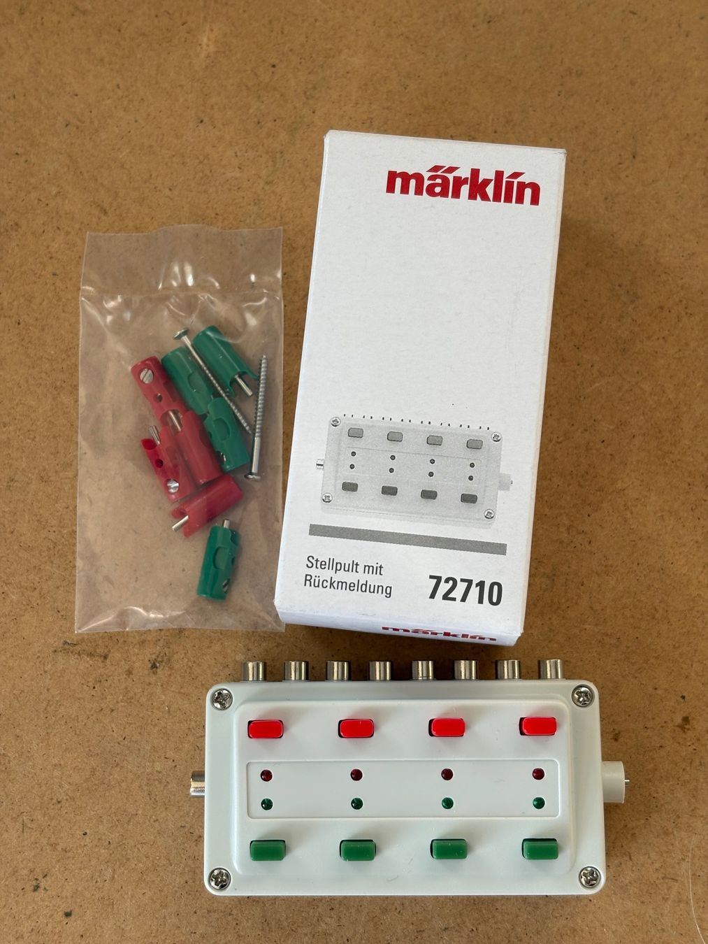 Märklin Modelleisenbahnen: Marklin 72710 Schaltpult mit Rückmeldung – Neu und originalverpackt aus Hauterive NE von eriamch