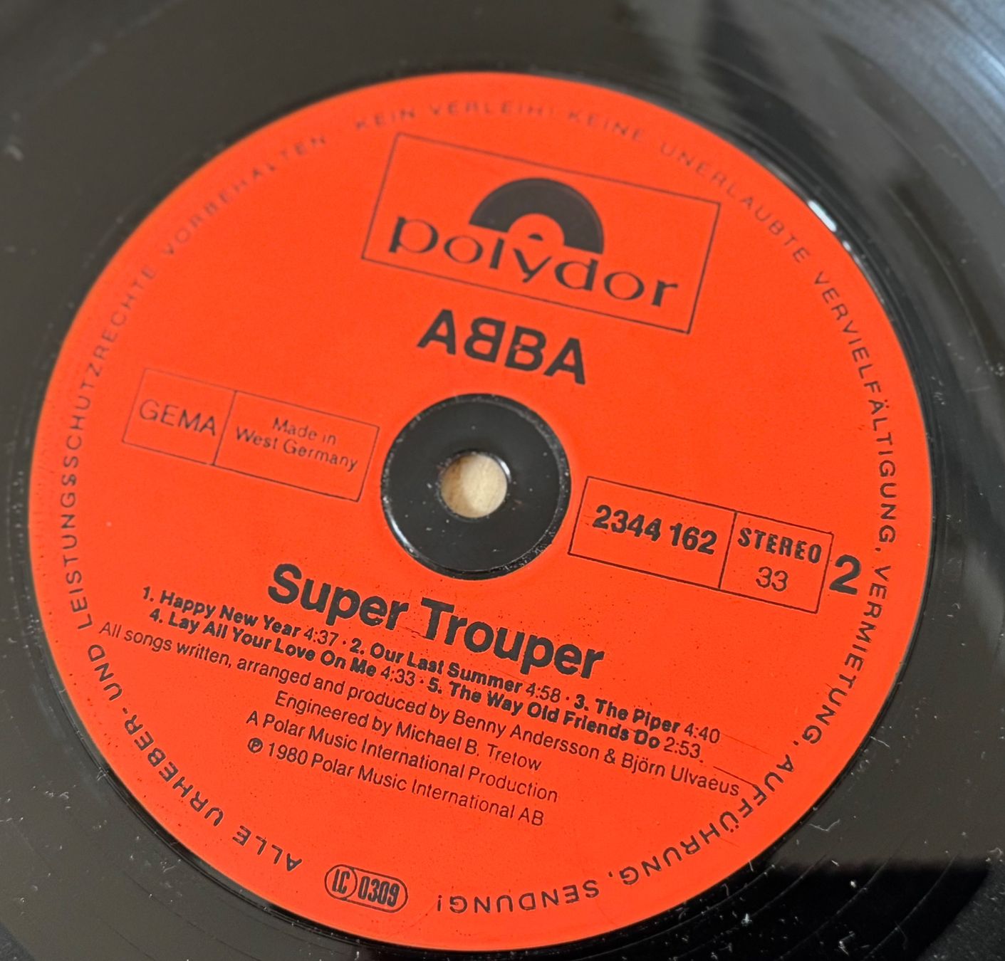 Dischi in vinile: ABBA Schallplatte Super Trouper – Usato da Walperswil venduto da So1me25 7