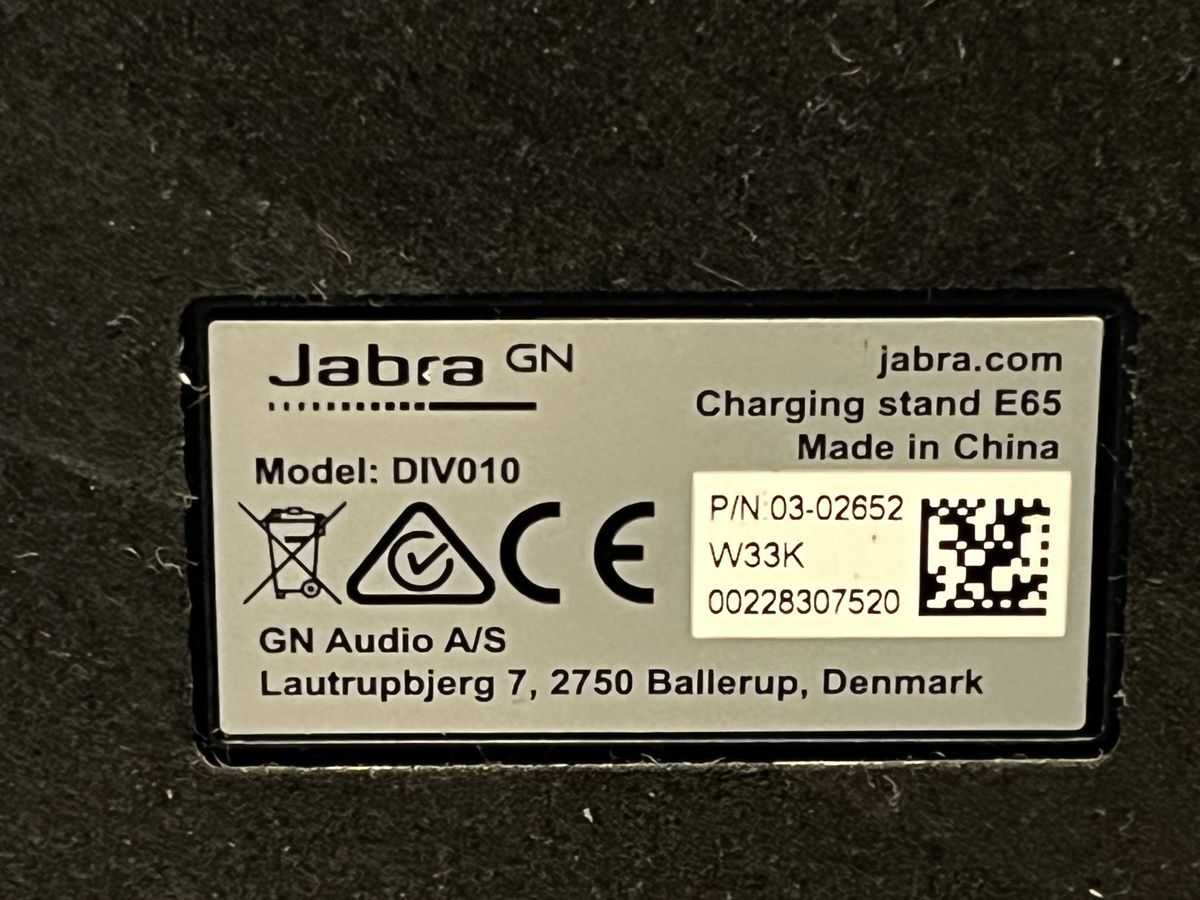 Jabra Cuffie: Jabra Evolve 65 Stereo Bluetooth Headset mit Ladestation – Usato da Tübach venduto da Stibe84 3