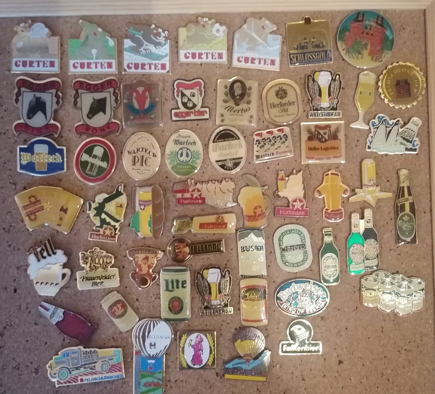 Placchette & Badge: Bier Pins – Usato da Messen venduto da renklever