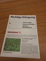 Lonza AG Basel Dünger Proschüre um 1960