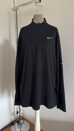 NIKE Herren Running Funktionsshirt mit Reissverschluss Gr. L