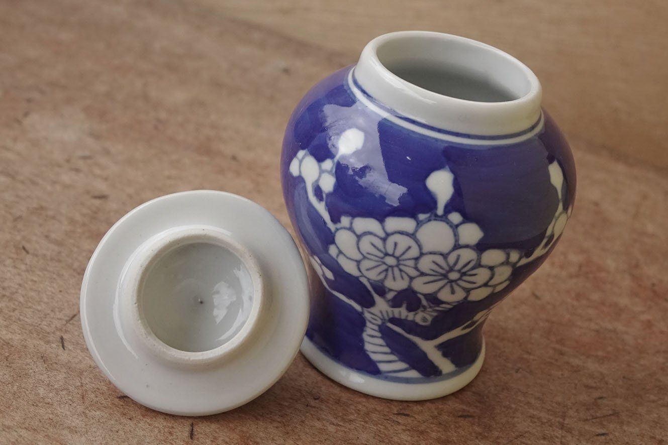 Pentole: Chinesisches Porzellangefäss Teedose – Nuovo e nell'imballaggio originale da Winterthur venduto da Hiruko 3