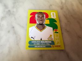Panini Fussball WM 2026 Sticker GHA 12 Kamaldeen Sulemana