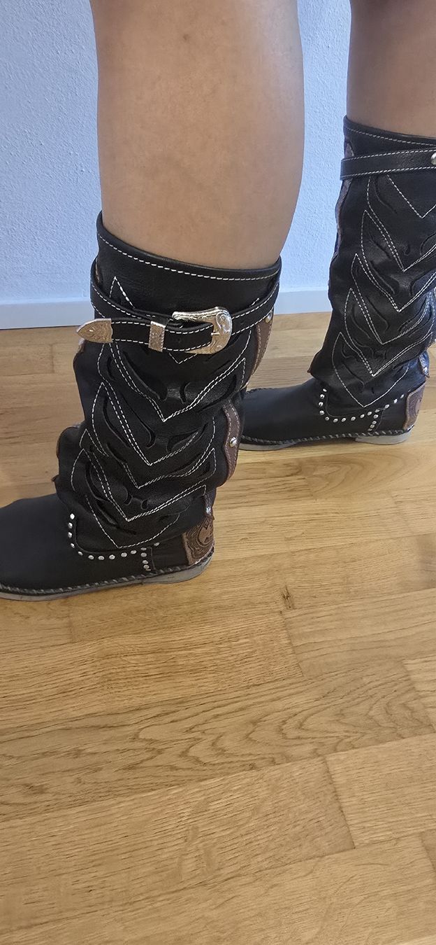 Scarpe da donna: Lederstiefel Hector Boots – Usato da Schlieren venduto da est_b2px 4
