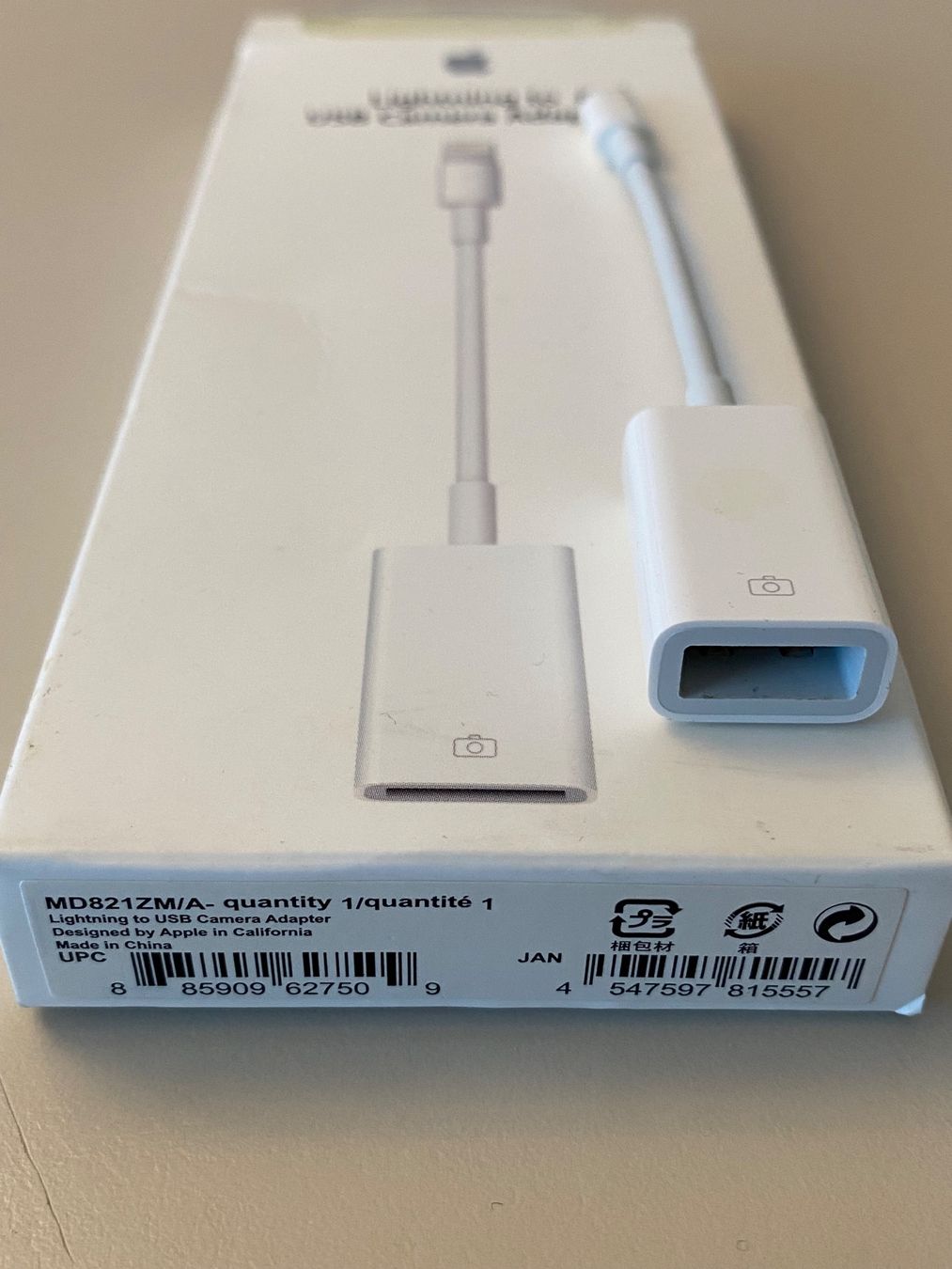 Apple Laufwerke & Adapter: Apple Lightning to USB Camera Adapter MD821ZM/A – Gebraucht aus obfelden von garenipa 3