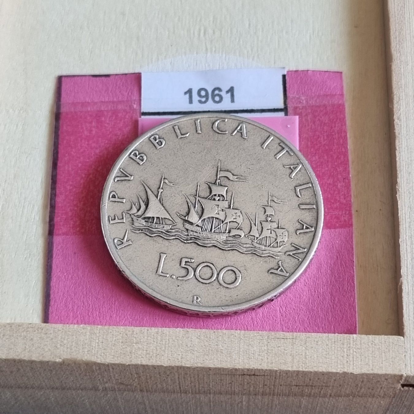 Tutti le monete: 500 Lire 1961 Italie ARGENT – Usato da Genève venduto da cor_2ryx 1
