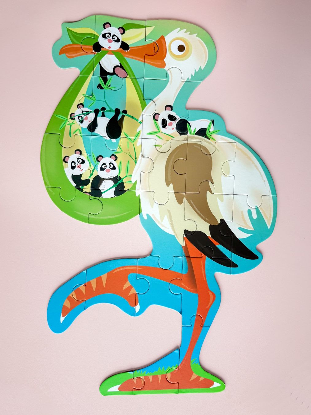 Puzzle: Scratch Shape Puzzle Storch 24 Teile, 3+ – Nuovo (secondo la descrizione) da Zürich venduto da kj_8465