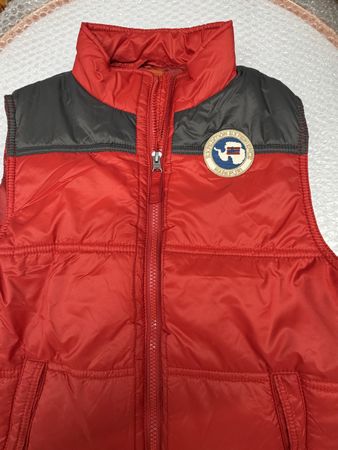 Napapijri Weste, rot, Gr. 10/140, ideal für den Übergang