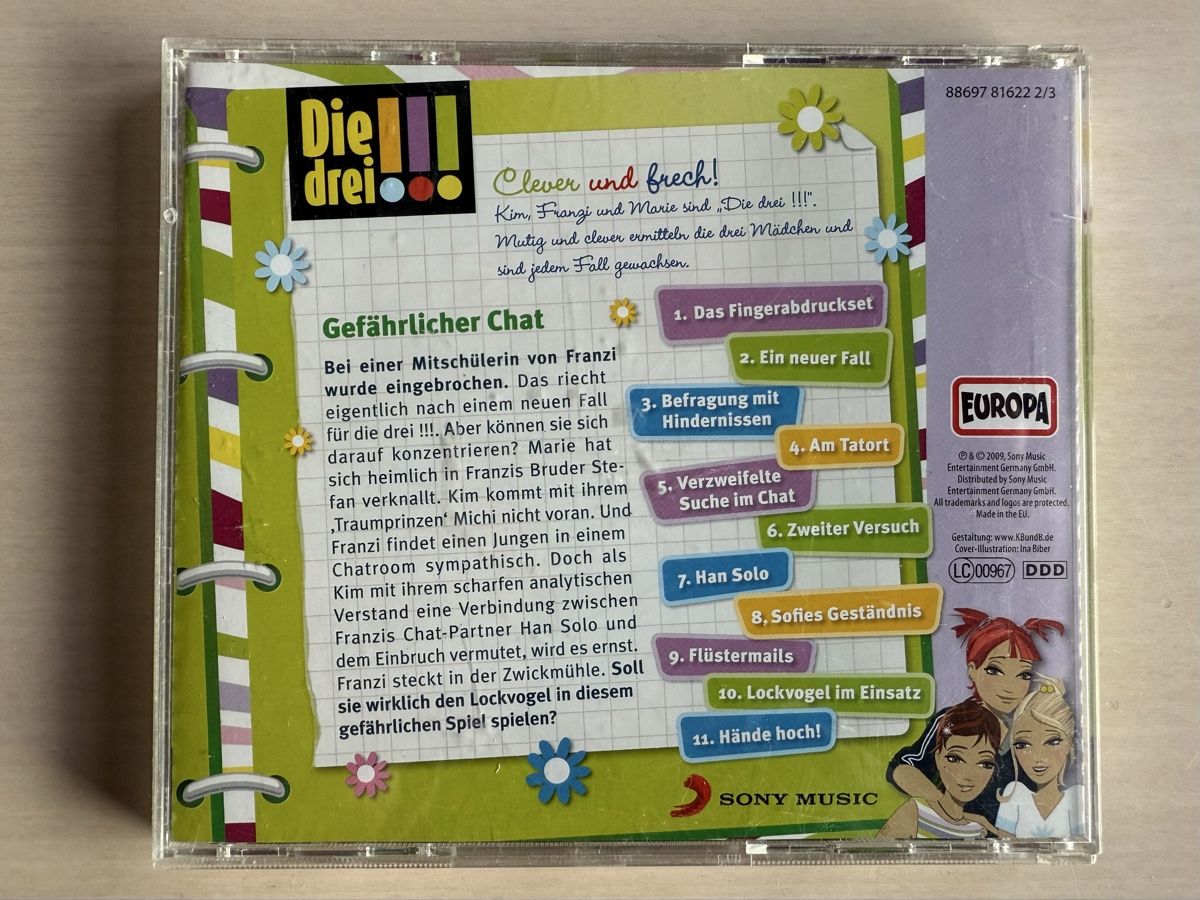CD: Die drei !!! 5 CD‘s Fall 1, 2, 3, 4, 7 – Usato da Oberried Brienz venduto da Chyara 3