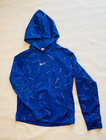Nike Hoodie Blau Gr. L / 147-158cm, Top Zustand