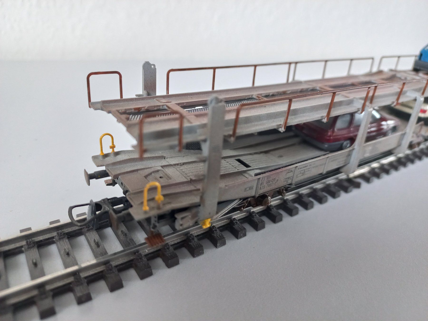 Roco Modelleisenbahnen: Roco 46631 H0 Autotransporter "Goth" SBB – Gebraucht aus Dornach von MikadoUP 1