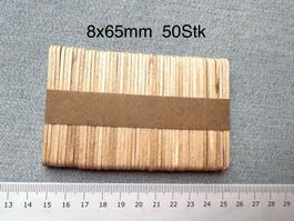 ca 50 Stk Holzstäbli  Spachtel    zum Basteln.  für Allerlei