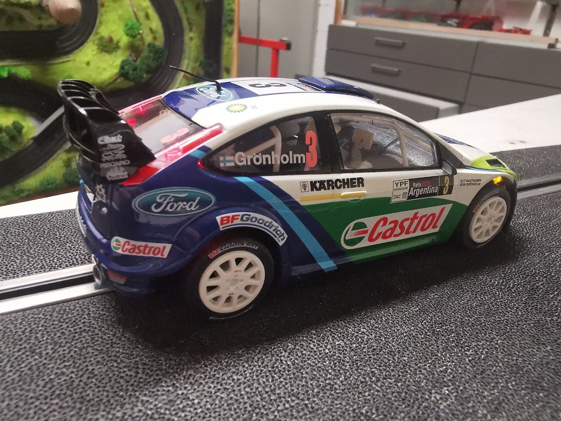 Ninco Piste: Ninco Digital / Scalextric WRC Ford Focus 4WD – Usato da Winterthur venduto da Lonpos1 6