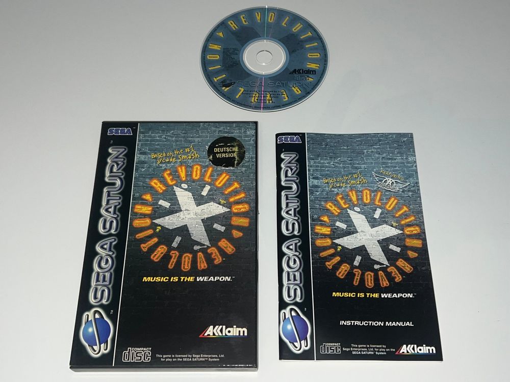 Sega Saturn Spiel - Revolution X (OVP) | Kaufen auf Ricardo