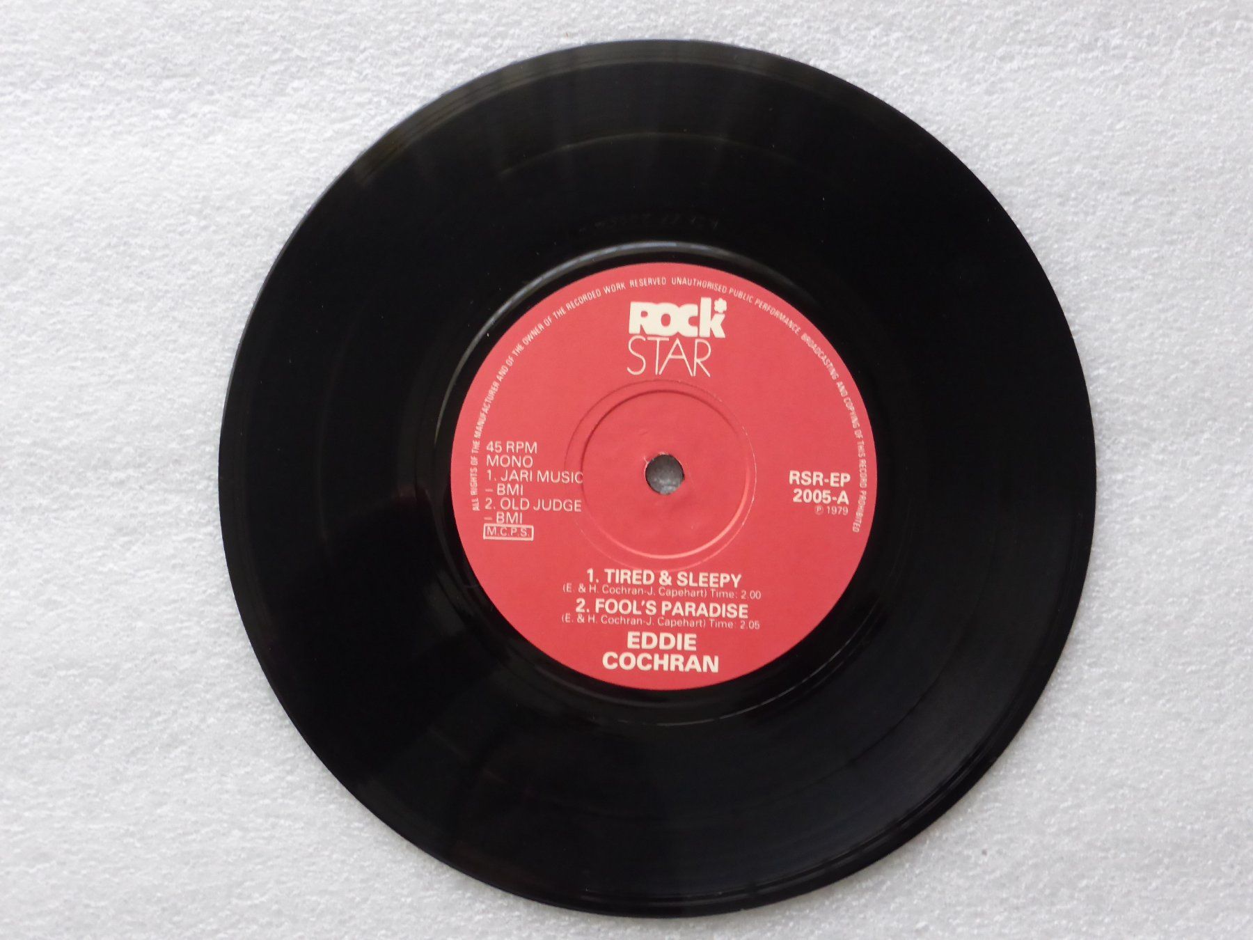 Dischi in vinile: Vinyl Single  EP  EDDIE COCHRAN – Usato da Küssnacht am Rigi venduto da Mondkinder 1