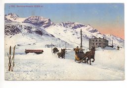 BERNINA HOSPIZ Pferde-Schlitten Ski