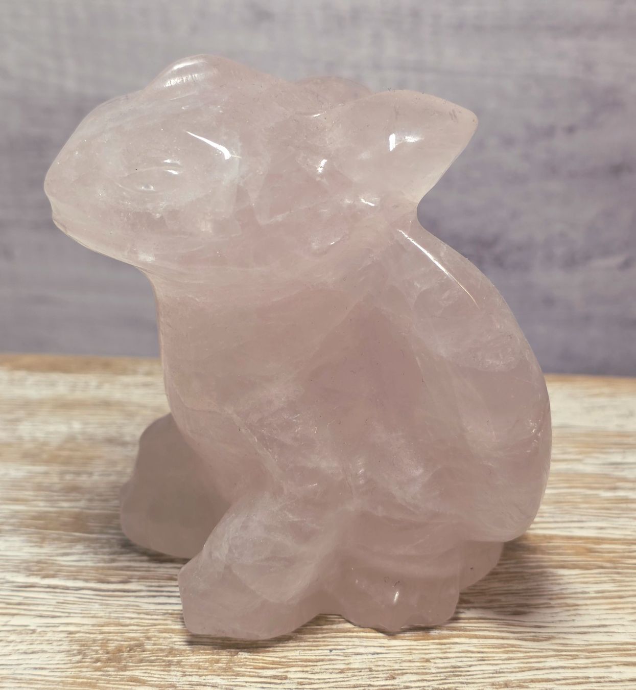 Minerali & Pietre curative: Rosenquarz Drache 525g – Nuovo e nell'imballaggio originale da Matzingen venduto da Shay_Crystalz 1