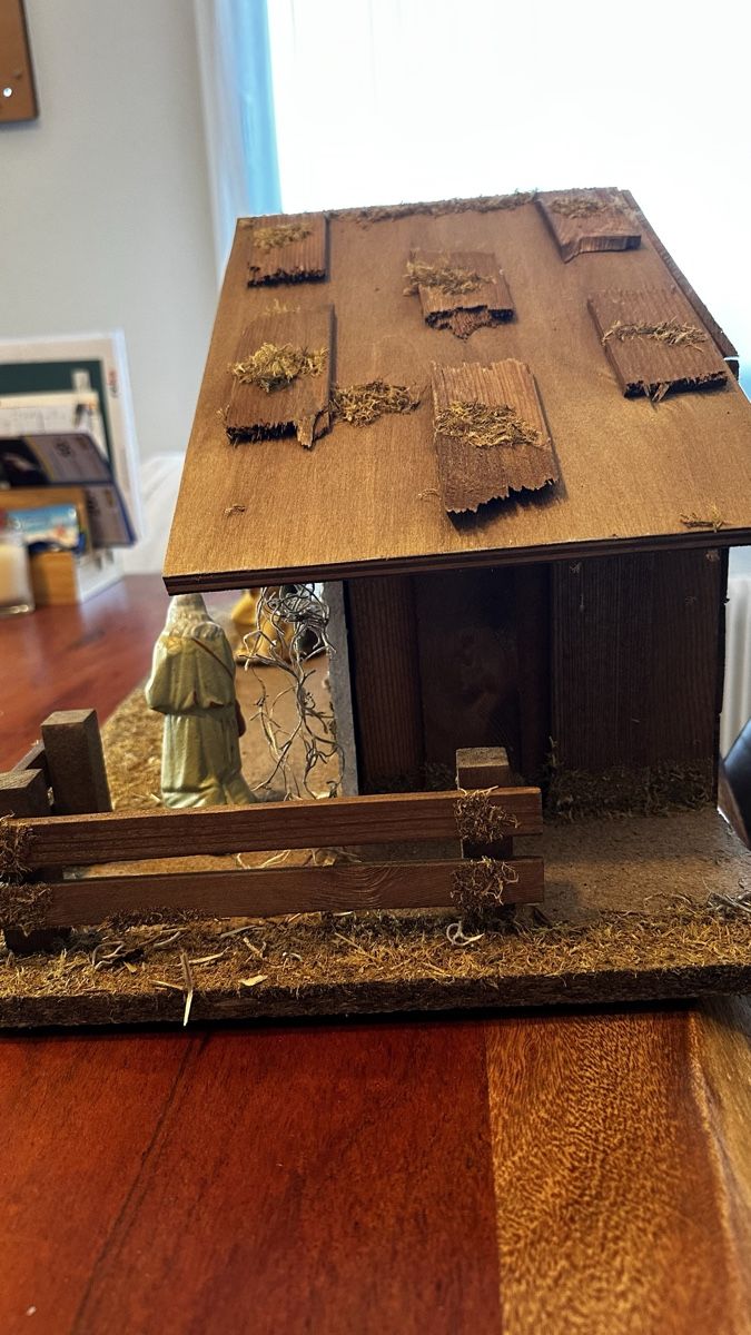 Tutte le decorazioni: Weihnachtskrippe aus Holz mit Figuren – Usato da Schönenbuch venduto da marisli80 5