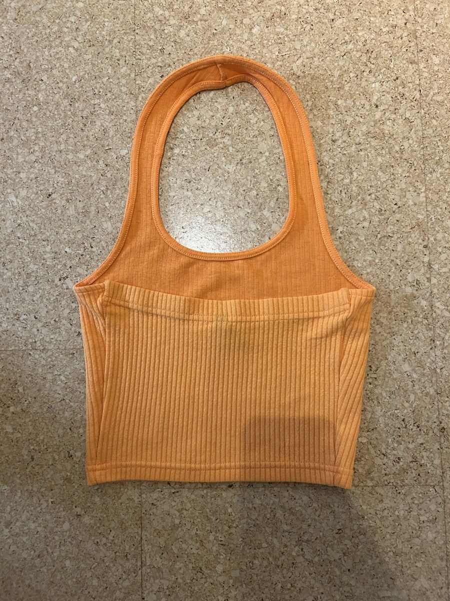H&M Top: orangenes neckholdertop – Usato da Schmitten FR venduto da let_k9yc 1