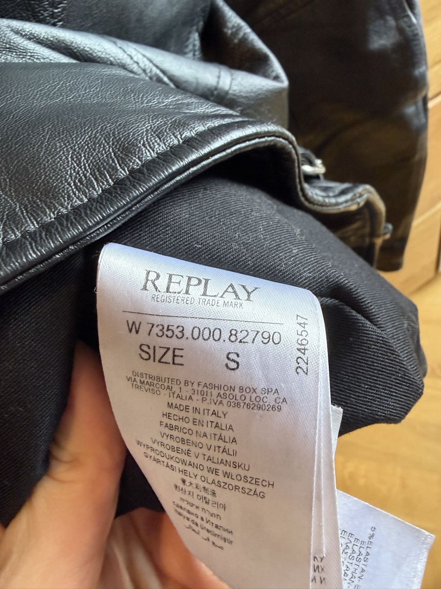 Replay Jacken: Replay Lederjacke S – Gebraucht aus Basel von ew1_rp7f 4